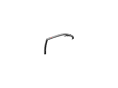 Mopar 68039966AC Running Front Door Glass