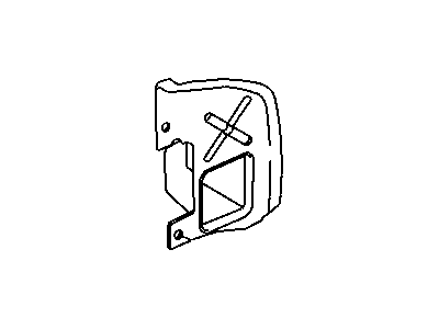 Dodge 55056680AB SHIELD Fender