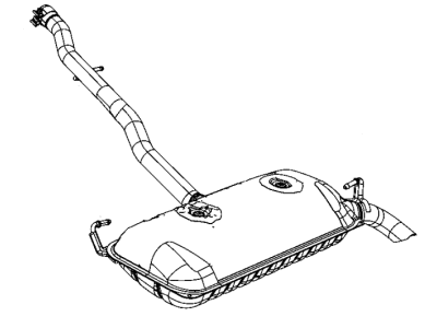 Mopar 68038798AA Clamp Exhaust