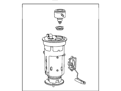 Dodge 5014789AD MODULE KIT Fuel Pump/Level Unit
