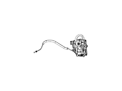 Ram 68232440AA LATCH Front Door