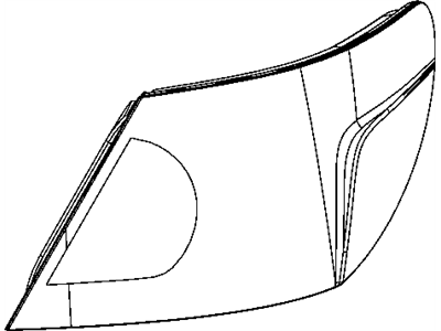 Chrysler 5303987AC LAMP Tail Stop Turn