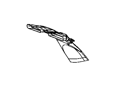 Mopar 55038069AE Duct Rear A/C