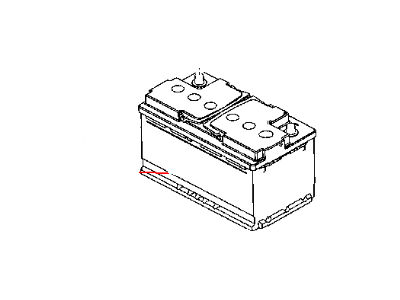 Chrysler BA0049850W BATTERY Storage