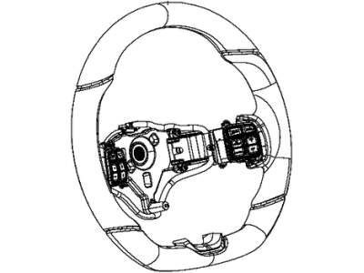 Dodge 6EZ171X9AA WHEEL Steering