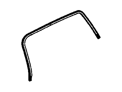 Mopar 5074160AD Weatherstrip Rear Door