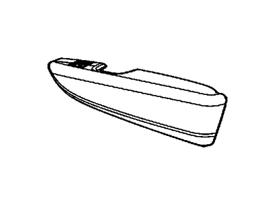 Mopar 1VZ503X9AA Armrest Rear Door Trim