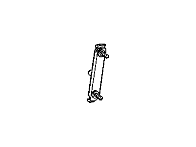55217173AC Mopar Adjuster Seat Belt Turning Loop Illustration 1 of 1