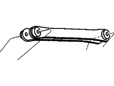 Dodge 52106784AD ARM Upper Control Front