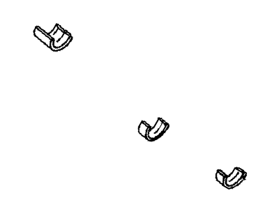 Jeep Wrangler Crankshaft Thrust Washer Set - 5175980AA