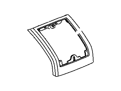 Jeep YZ99DSFAA BEZEL Console Shifter