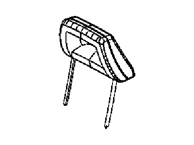 Jeep 5UQ21DK2AB HEADREST Front