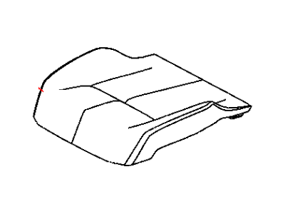 Jeep 5UZ28XDVAB COVER Front Seat Cushion