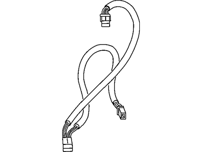 Mopar 4869388AB Wiring DVD Jumper 4869388AB Mopar Wiring DVD Jumper Illustration 1 of 1