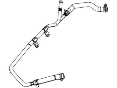 Dodge 68244851AB HOSE AND TUBE HEATER SUPPLY