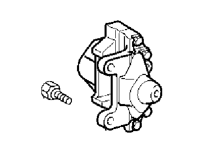 Chrysler 5097013AA Caliper Bolt