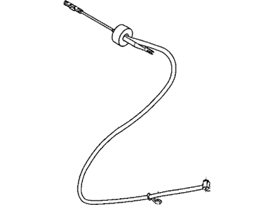 Dodge Magnum Parking Brake Cable - 4779239AH