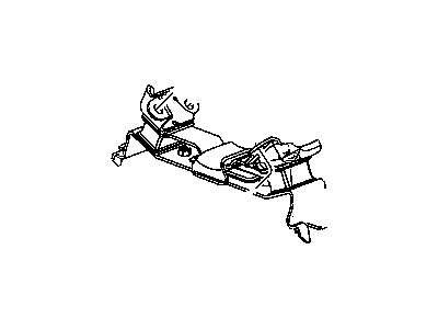 Jeep 52089932AG INSULATOR Transmission support