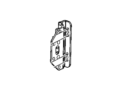 Dodge 4865462AA HINGE Front Door