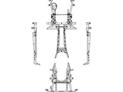 Mopar 4865494AE Frame Chassis