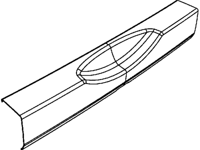 Mopar 1JL22WS2AA Applique Fascia