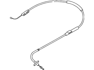 Chrysler Accelerator Cable - MR268257