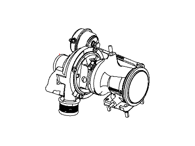 Mopar 4892938AC Turbocharger