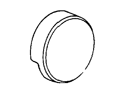 Jeep 5FM76VK9AD Spare Cover