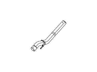 Mopar 52121376AB Pipe Exhaust Extension
