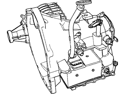 Dodge 5016449AA TRANSAXLE PACKAGE WITH TORQUE CONVERTER