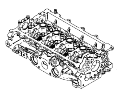 Jeep 68440332AA HEAD Cylinder With Valves