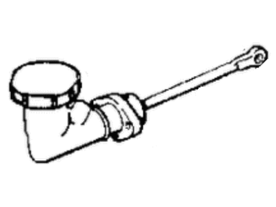 Jeep Comanche Clutch Master Cylinder - 4636864