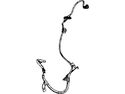 Jeep 5105572AA SENSOR Anti-Lock Brakes