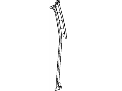 Dodge 55359396AF SEAL Rear Door