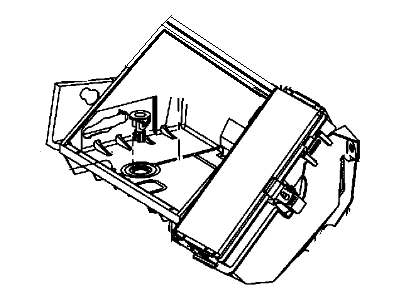 Ram 68095940AD TRAY Battery