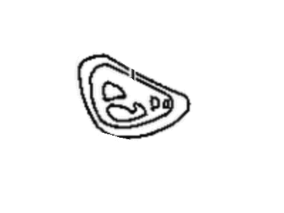 Mopar LK15RP6 Medallion, Fascia Mopar LK15RP6 Medallion, Fascia