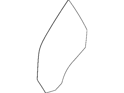 Dodge 68068666AC GLASS Front Door