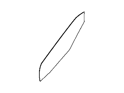 Dodge 55113552AB GLASS Rear Door