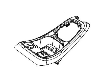 Jeep 6MW42SD5AA BEZEL Gear Shift Indicator