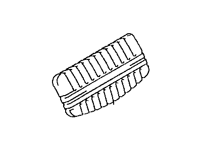 Dodge MA152260 PAD,Pedal A Trans. (RWD)