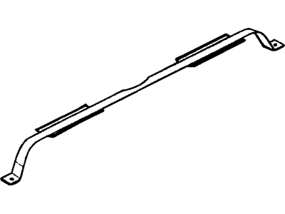 Dodge 4848282AB Fuel Tank Mount Strap