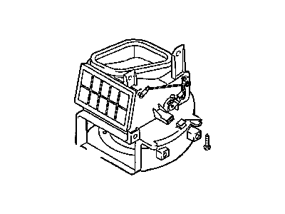 Chrysler MR315270 Blower Assembly
