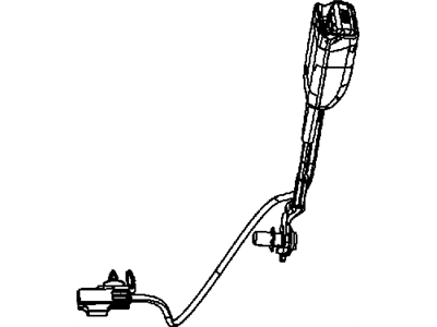 Chrysler 1HZ171L1AC SEAT BELT Front Inner