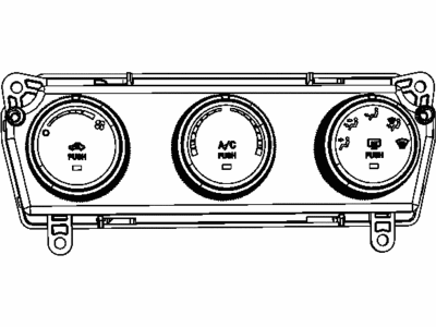 Mopar 55111166AI Dash Control Unit