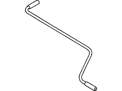 Jeep 53032993AC TUBE Crankcase Vent To Intake Manifold