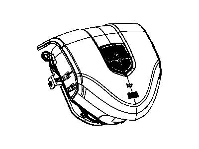 Dodge 1TL52DX9AD AIR BAG Driver