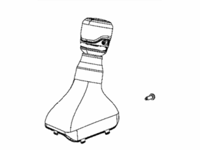 Mopar 5ZW581A3AD Knob Transfer Case Shift
