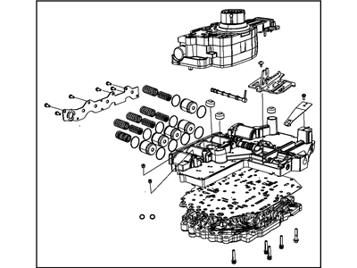 Mopar 68033980AD Valve Body Assembly