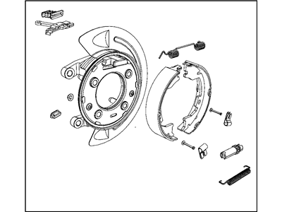 Mopar 5154281AA Adapter Assembly Parking Brake 5154281AA Mopar Adapter Assembly Parking Brake Illustration 1 of 1