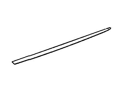 Chrysler XG25CB6AB MOLDING Front Door